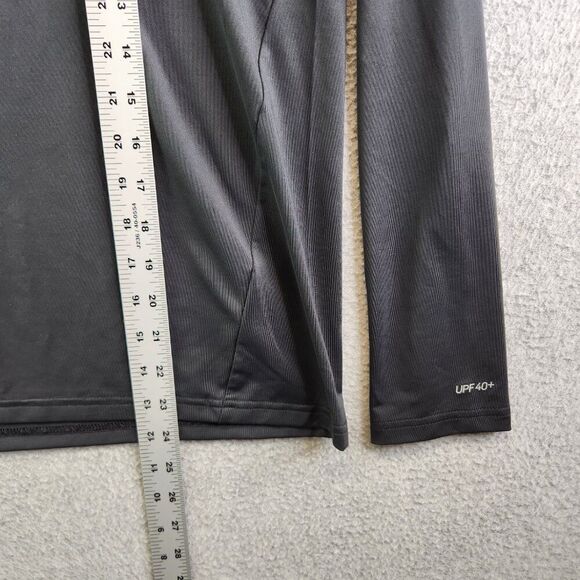 Nike Swim Top Womens M Black Hydroguard Swim Shirt UPF 40 Competition Racing - Picture 10 of 13